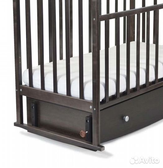 Детская кровать до 3-4 лет с матрасом