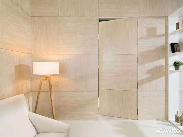 Скрытые межкомнатные двери под отделку