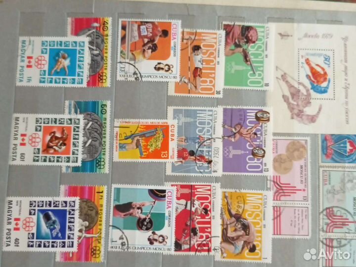 Почтовые марки СССР и другие страны