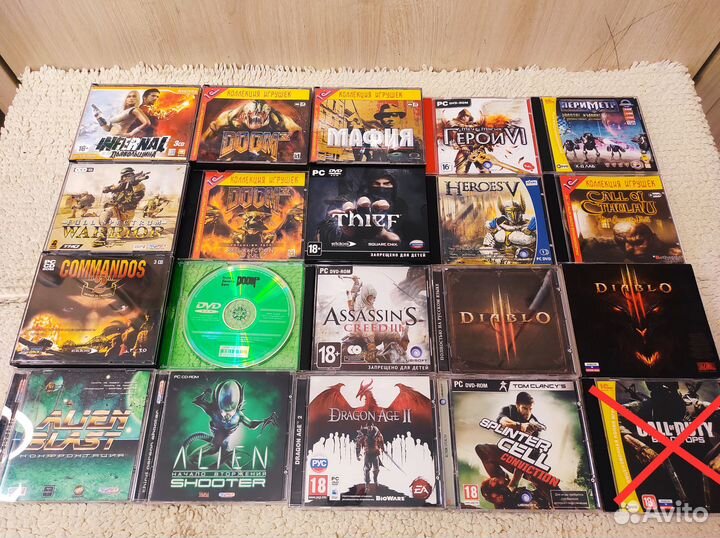 Игры диски на пк