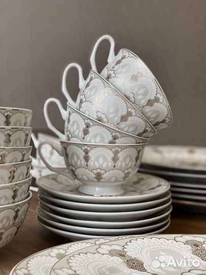 Набор посуды из мягкого фарфора “ameliya”