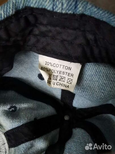 Кепка для мальчика джинсовая