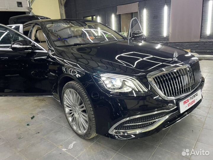 Полный Maybach рестайлинг Mercedes S-class W222