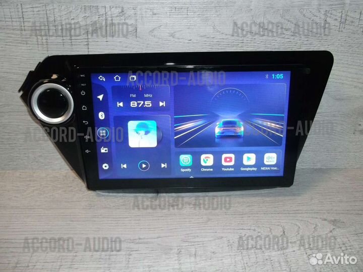 Магнитола 2DIN Kia Rio 3 Android 2/32 GPS WiFi