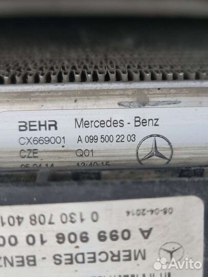 Кассета радиаторов в сборе Mercedes W205