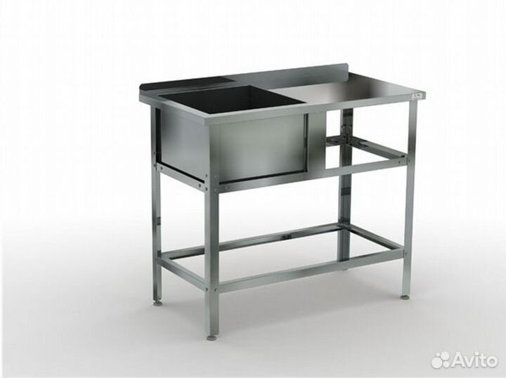 Ванна моечная с рабочей поверхностью вмсс 1