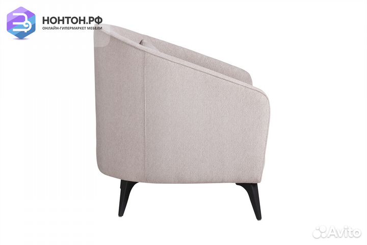 Кресло Бернис светло-розовое