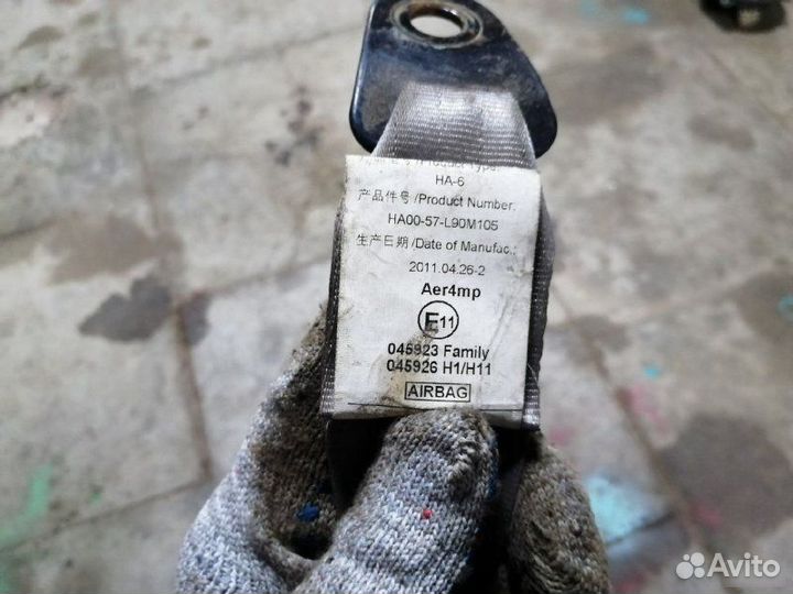 Ремень безопасности передний левый Haima 3