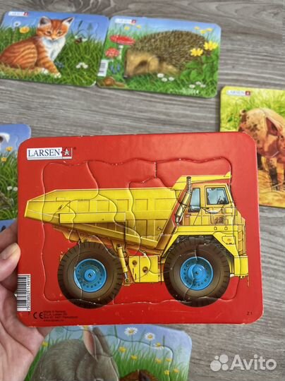 Пазлы larsen для малышей в идеале