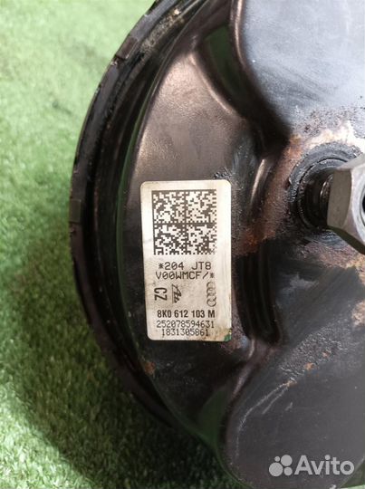 Усилитель тормозов вакуумный Audi A4 (B8) 2007-20