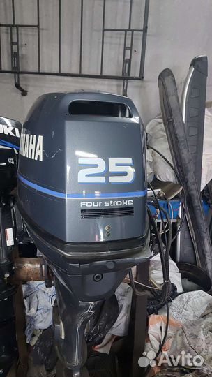 Лодочный мотор yamaha 25 4 тактный