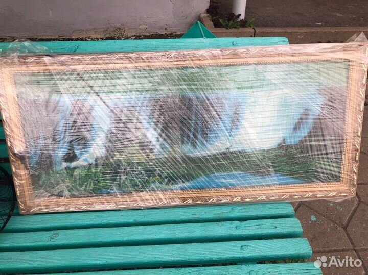 Картина водопад музыкальная