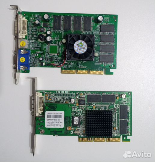 Продам видеокарты AGP и звуковые карты PCI/ISA