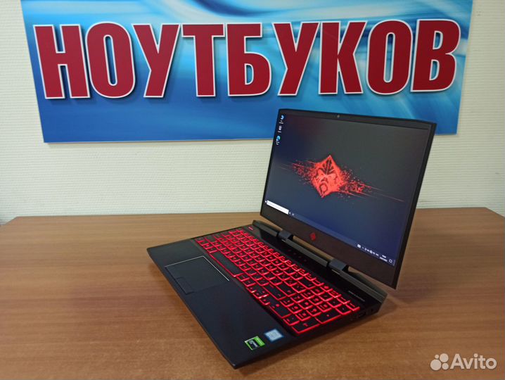 Суперигровой ноутбук HP omen / i7 / GTX 6gb