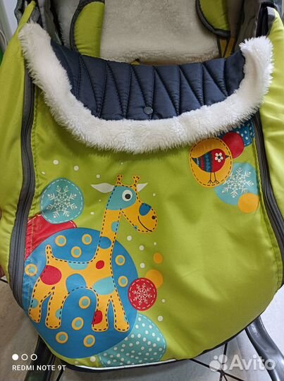 Санки коляска Ника 7 2 салат.цвет. Доставка