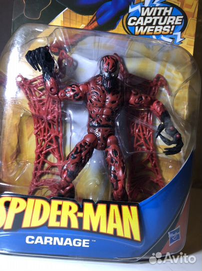 Фигурка Carnage Hasbro 2008 Карнаж Человек Паук