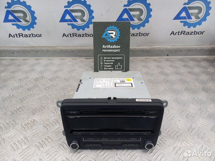 Магнитола Volkswagen Jetta 6 1.4 CAX 122 Л.С 2011
