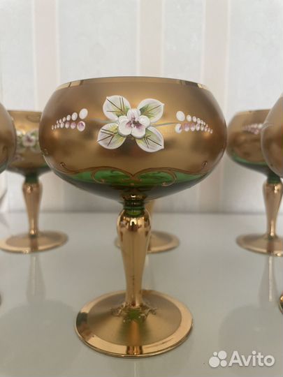 Фужеры чехия СССР