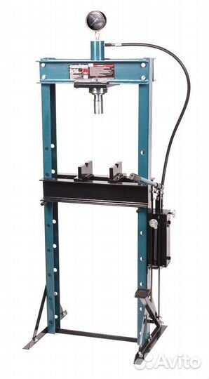 Пресс гидравлический 20 т, с манометром, наполь