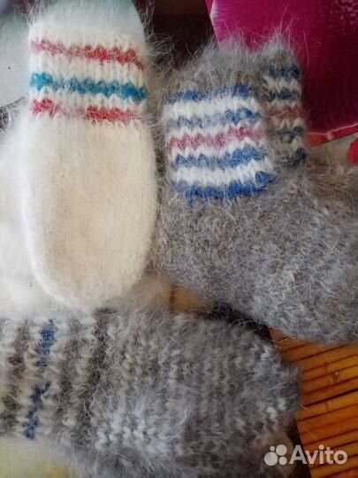 Носочки пуховые детские