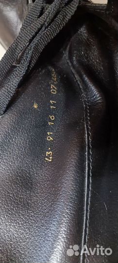 Берцы, сапоги из натуральной кожи