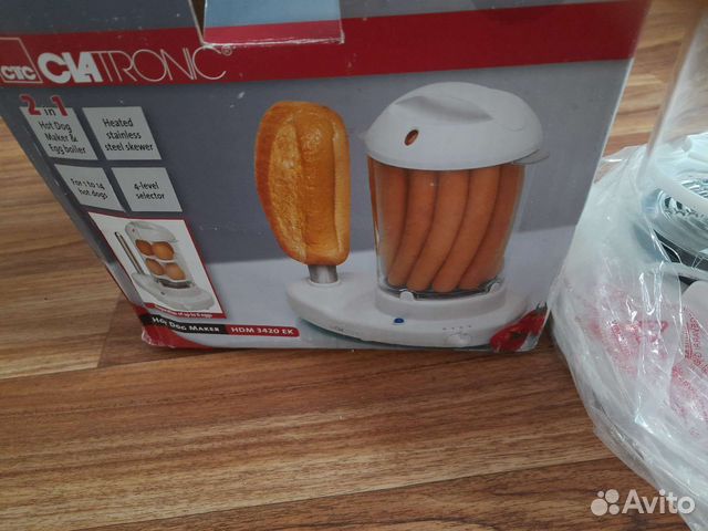 Аппарат для хот догов и яйцеварка