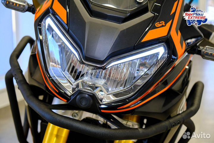 GR 500 adventure Черно-Оранжевый