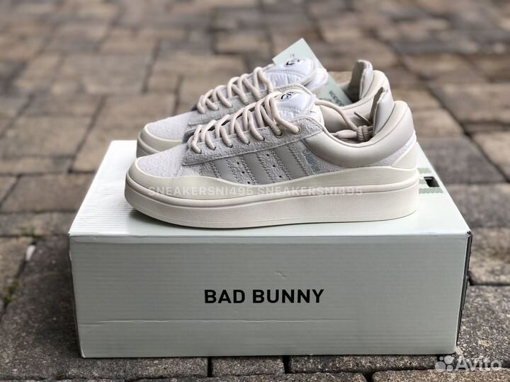 Кроссовки Adidas Campus Light Bad Bunny Cream