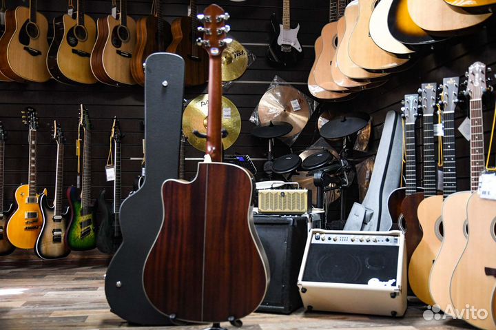 Электроакустическая гитара Crafter (Комплект)