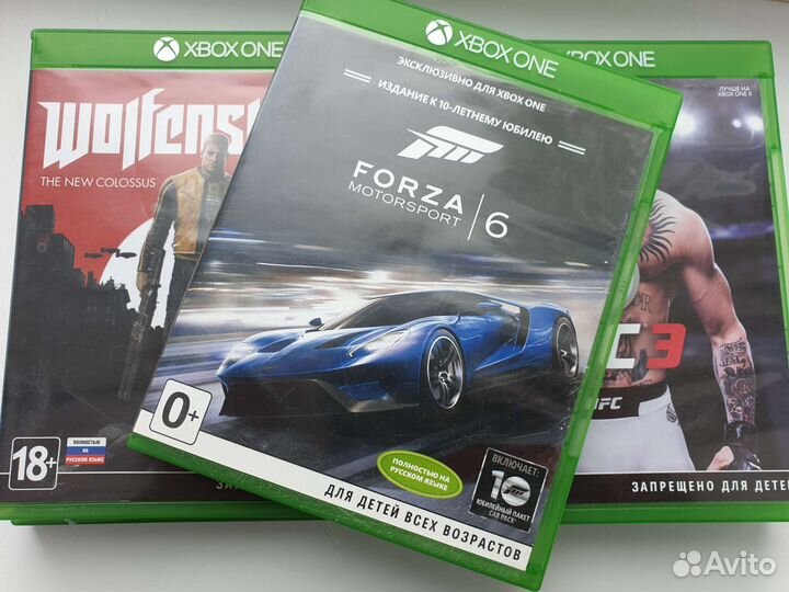 Игры на дисках Xbox