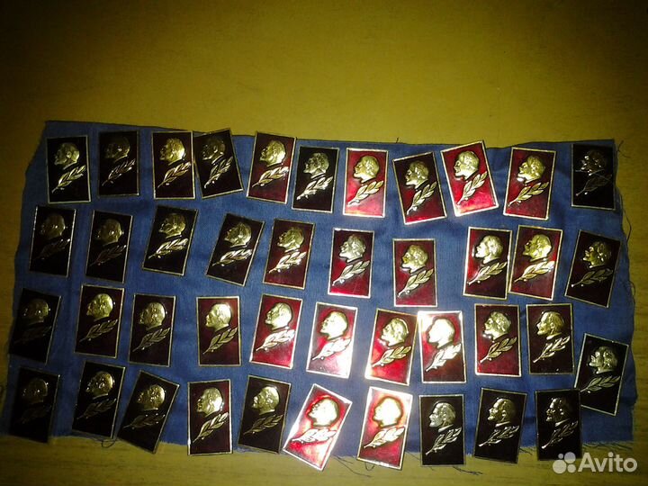 Значки СССР Ленин