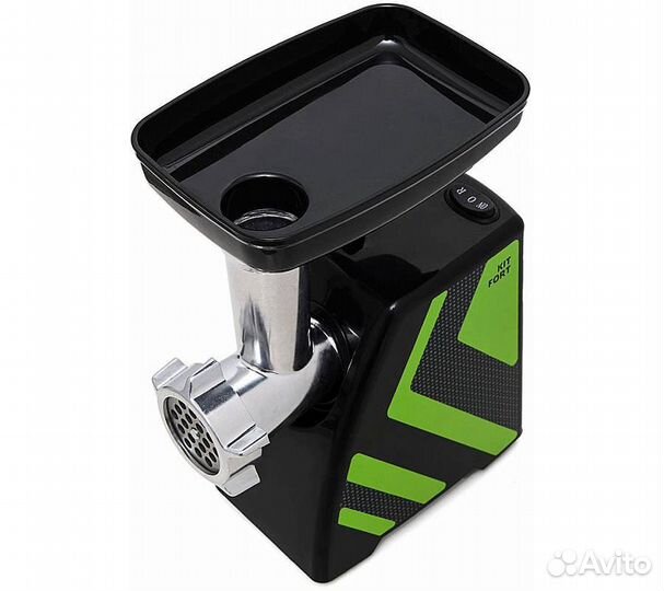 Мясорубка Kitfort KT-2101-2 1500Вт зеленый/черный