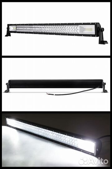 Балка светодиодная 405 W Led Bar Combo Black 135