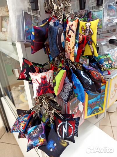 Брелоки подушки