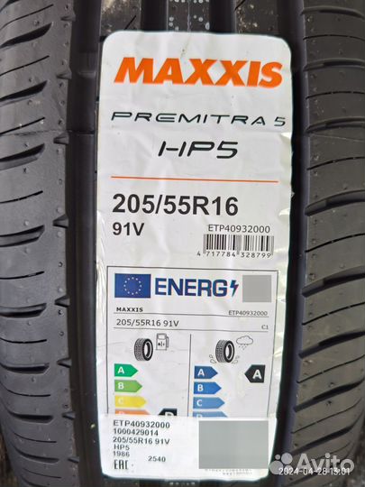 Maxxis Premitra HP5 205/55 R16 91V