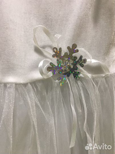 Карнавальный костюм снежинки