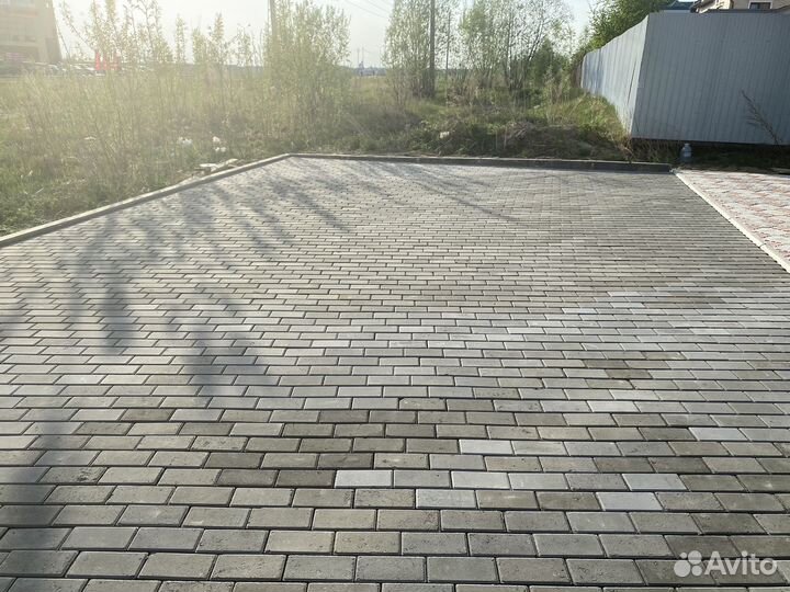 Укладка брусчатки