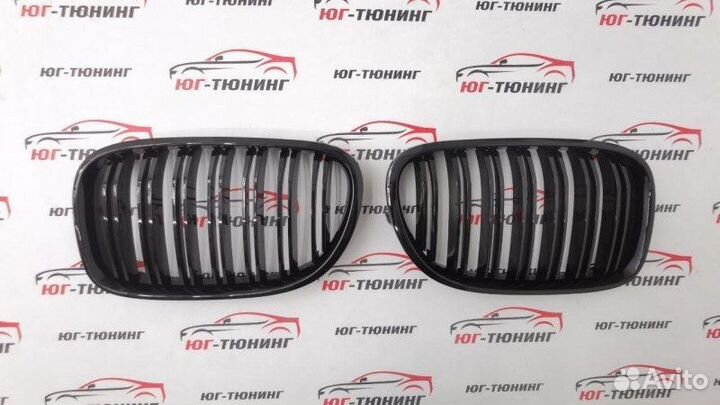 Решетка на BMW 7 F01/F02 в стиле M черная