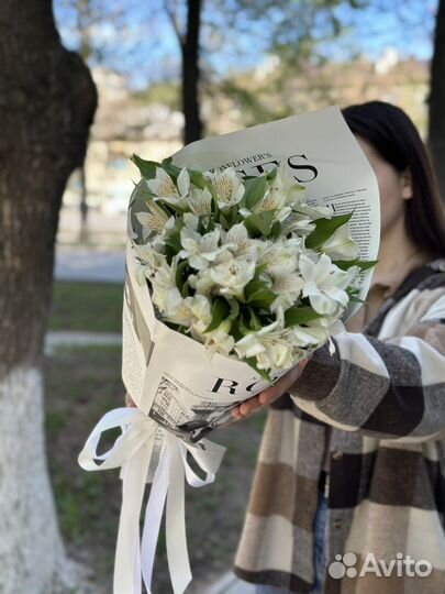 Букет из альстромерий