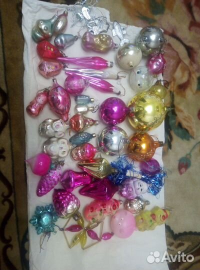 Елочные игрушки СССР