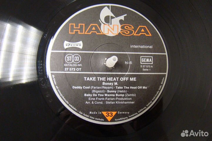 Грампластинка Boney M