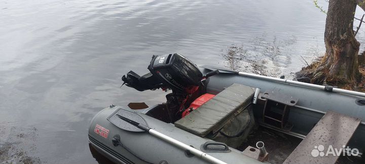 Надувная лодка с мотором,прицп