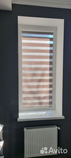 Рулонные шторы день ночь на заказ