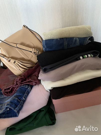 Пакет вещей, обувь