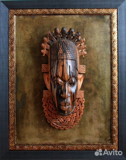 Маска Оба. Бенин сити, Нигерия