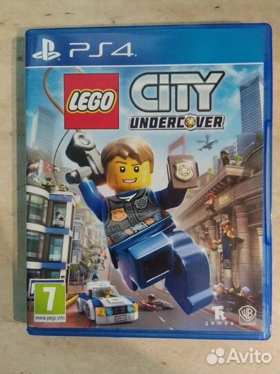 Игра для playstation ps4, ps5 Lego City Undercover