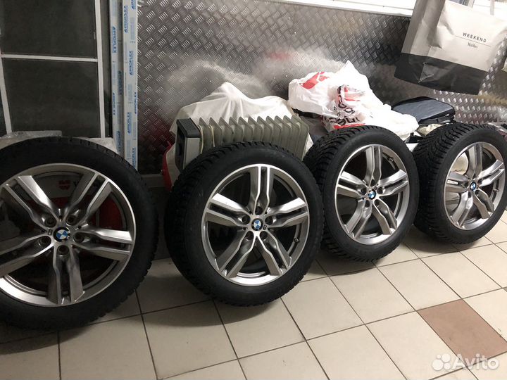 Колеса в сборе r18 зимние bmw