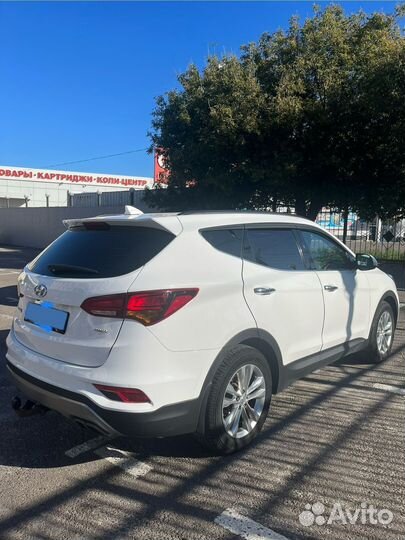 Hyundai Santa Fe 2.4 AT, 2017, 135 000 км