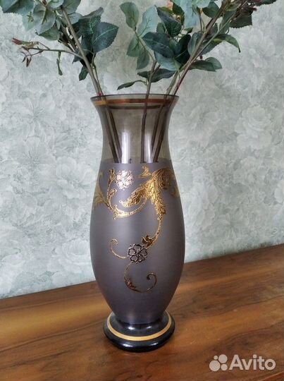 Ваза для цветов Bohemia Crystal (Чехия) 40 см