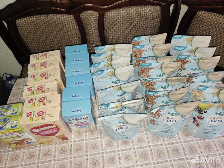 Детские каши молочные